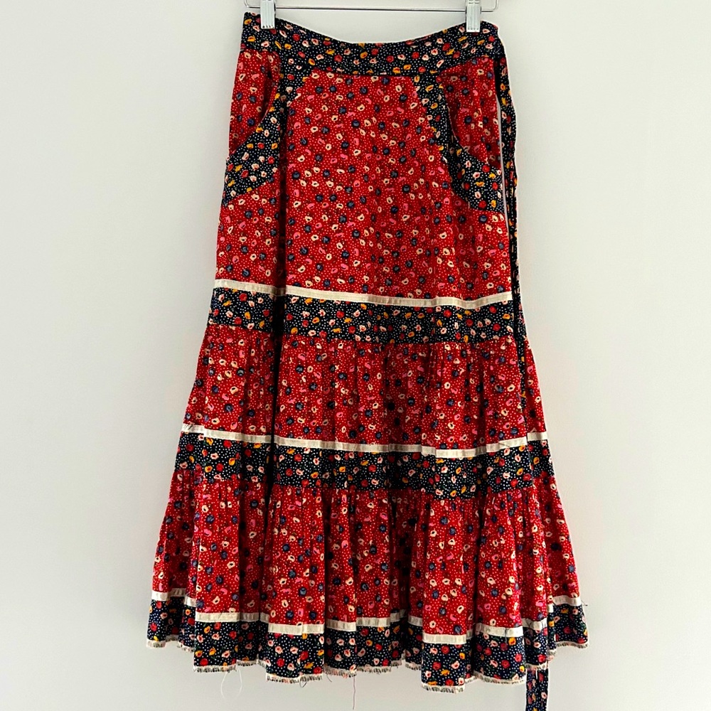 Vintage 70s Gunne Sax midi skirt